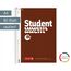 BRUNNEN Collegeblock Student | A4, Lineatur 23, 80 Blatt, braun
