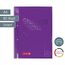 BRUNNEN Collegeblock Premium Student Colour Code | A4, Lineatur 25, 80 Blatt, purple