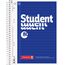 BRUNNEN Collegeblock Student | A5, Lineatur 4, 80 Blatt, blau