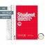 BRUNNEN Collegeblock Student | A6, kariert, 160 Blatt, rot
