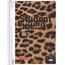 BRUNNEN Collegeblock Premium Student „Leopard“ | A4, Lineatur 28, 80 Blatt, braun/schwarz