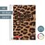 BRUNNEN Collegeblock Premium Student „Leopard“ | A4, Lineatur 28, 80 Blatt, braun/schwarz