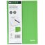 Leitz A5 Notizbuch liniert, 160 Seiten, 80 Blatt FSC zertifiziertes 80 g/m² Papier, Stabiler, kratzfester Hardcover-Einband, Für Büro, Schule oder als Tagebuch, Solid Serie, Hellgrün, 46670050