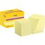Post-it Super Sticky Notes, Packung mit 12 Blöcken, 90 Blatt pro Block, 47,6 mm x 47,6 mm, Farbe: Gelb - Extra-stark klebende Notizzettel für Notizen, To-Do-Listen und Erinnerungen
