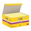 Post-it Super Sticky Notes, Gelb, 21 Blöcke und 3 GRATIS, 47.6 mm x 47.6 mm, 90 Blatt pro Block - Extra-stark klebende Notizzettel für To-Do-Listen und Erinnerungen