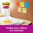 Post-it Super Sticky Notes Cosmic Collection, Packung mit 12 Blöcken, 90 Blatt pro Block, 76 mm x 76 mm, Türkis, Grün, Pink - Extra-stark klebende Notizzettel für Notizen und To-Do-Listen