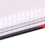 Idena 10147 - Kladde DIN A5, 96 Blatt, 70 g/m², kariert, fester Einband, rot/schwarz, 1 Stück (Packung mit 2)
