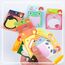 Bunt Cartoon Tiere Haftnotizen, 24 Paket Süße Sticky Notes, Selbstklebende Haftnotizzettel, Klein Büronotizen für Party Taschen Füller Kinder Geschenke, Büro Schule Haus Kühlschrank