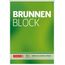 Brunnen 1052756 Briefblock / Schreibblock / Der Brunnen Block (A4, blanko, 50 Blatt, 70 g/m², 4-fach gelocht)