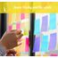 12 Stück Haftnotizen 76x76mm Super Sticky Notes selbstklebende Haftnotizzettel Sticky Notes Klebezettel bunt zettel farbig Notizblöcke für Büro Haus, 1200 Blatt insgesamt, 12 Farben