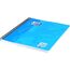 Oxford TOUCH A4+ Collegeblock, 80 Blatt, OPTIK PAPER+®, Doppelspirale, Mikroperforation, scribzee kompatibel (meerblau | kariert)