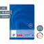 BRUNNEN Schulheft Premium Vivendi | A5, Lineatur 27, 16 Blatt, blau