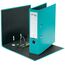 VON Leitz Ordner A4, 10er Pack, Karton mit Kunststoffeinband, 80 mm Rückenbreite, Für 600 Blatt, Blauer Engel & FSC-zertifiziert, Für Schule, Studium & Zuhause, Türkis, 10550052