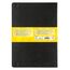 Idena 209292 Notizbuch FSC-Mix, A4, liniert, Papier cremefarben, 96 Blatt, 80 g/m², Hardcover in schwarz (A4, blanko)