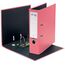 VON Leitz 5er Pack Ordner A4, Karton mit Kunststoffeinband, 80 mm Rückenbreite, Für 600 Blatt, FSC-zertifizierter Karton, Aktenordner, Für Schule, Studium & Zuhause, Pink, 10551021