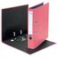 VON Leitz 5er Pack Ordner A4, Karton mit Kunststoffeinband, 50 mm Rückenbreite, Für 350 Blatt, FSC-zertifizierter Karton, Für Schule, Studium & Haushalt, Pink, 10561021