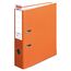 Herlitz Ordner maX.file protect A4 8cm PP-Kunststoffbezug/Papier hellgr.besch. (orange, 8cm | 20er Pack)