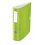 Leitz Qualitäts-Ordner 180° Active WOW, 10er Pack, A4, Breit, abgerundeter Rücken, 8,2 cm breit, Gummibandverschluss, mit Innentaschen, WOW Serie, grün 11060054