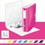 Leitz Qualitäts-Ordner 180° Active WOW, A4, Breit, Abgerundeter Rücken, 8,2 cm breit, Gummibandverschluss, Leichtes Polyfoam, Plastik-Ordner, WOW Serie, Pink, 11060023 (Packung mit 2)