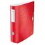Leitz Qualitäts-Ordner 180° Active WOW, A4, Breit, abgerundeter Rücken, 8,2 cm breit, Gummibandverschluss, wasser- und schmutzabweisendes Polyfoam, mit Innentaschen, WOW Serie, Rot, 11060026