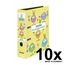 Original Falken 10er Pack Motivordner-Kindergarten mit Einstecktasche. Made in Germany. 8 cm breit DIN A4 Motiv Monster, Ringordner Aktenordner Briefordner Büroordner Plastikordner