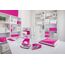 Leitz Qualitäts-Ordner 180° Active WOW, A4, Breit, Abgerundeter Rücken, 8,2 cm breit, Gummibandverschluss, Leichtes Polyfoam, Plastik-Ordner, WOW Serie, Pink, 11060023 (Packung mit 2)