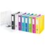 Leitz Qualitäts-Ordner 180° Active WOW, 10er Pack, A4, Breit, Abgerundeter Rücken, 8,2 cm breit, Gummibandverschluss, Leichtes Polyfoam, Plastik-Ordner, WOW Serie, Farblich sortiert, 11060099
