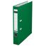 Leitz Qualitäts-Ordner 180° Plastik, das Original, DIN A4 Aktenordner 5 cm schmal, 90% Recycling-Karton, 30% Pre-Consumer Recycling-Kunststoff, Mit 180° Mechanik, 350 Blatt Kapazität, Grün, 10155055