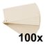 Exacompta 13375B 100er Pack Premium Karton-Trennstreifen. 10,5 x 24 cm chamois. Für eine übersichtliche Anblage Ihrer Dokumente. Trennlaschen Trennblätter Ordner Register