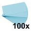 Exacompta 13415B 100er Pack Karton-Trennstreifen. 10,5 x 24 cm blau. Für eine übersichtliche Anblage Ihrer Dokumente. Trennlaschen Trennblätter Ordner Register Blauer Engel