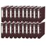 Leitz Qualitäts-Ordner 180° Plastik, 20er Pack, A4, Schmal, Braun, 5,2 cm Rückenbreite, PP-laminierter Einband, 10155075