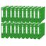 Leitz Qualitäts-Ordner 180° Plastik, 20er Pack, A4, Schmal, Hellgrün, 5,2 cm Rückenbreite, PP-laminierter Einband, 10155050, hellgrun, 50mm