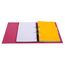 Exacompta 53559E Premium PVC-Ordner Prem´Touch. 5 cm schmal DIN A4 Ringordner Aktenordner Briefordner Büroordner Plastikordner Schlitzordner himbeerfarben