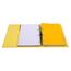 Exacompta 53549E Premium PP-Ordner Prem´Touch. 5 cm schmal DIN A4 Kunststoffbezug außen Papierbezug innen Rückenschild austauschbar Ringordner Aktenordner Briefordner Plastikordner gelb