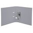 Exacompta 53540E Premium PVC-Ordner Prem´Touch. 5 cm schmal DIN A4 Ringordner Aktenordner Briefordner Büroordner Plastikordner Schlitzordner grau