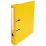 Exacompta 53549E Premium PP-Ordner Prem´Touch. 5 cm schmal DIN A4 Kunststoffbezug außen Papierbezug innen Rückenschild austauschbar Ringordner Aktenordner Briefordner Plastikordner gelb