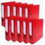 Exacompta 53745E segregator Premium 10 sztuk Prem´Touch A4 szeroki grzbiet 7 cm segregator na dokumenty segregator biurowy segregator szczelinowy kolor czerwony