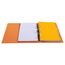 Exacompta 53744E 10er Pack Premium PVC-Ordner Prem´Touch. 7 cm breit DIN A4 Ringordner Aktenordner Briefordner Büroordner Plastikordner Schlitzordner orange