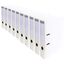 Exacompta 53748E 10er Pack Premium PVC-Ordner Prem´Touch Pastell. 7 cm breit DIN A4 Ringordner Aktenordner Briefordner Büroordner Plastikordner Schlitzordner Weiß