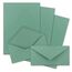 25x Briefpapier Set DIN A4 mit DIN Lang Briefumschlägen, Nassklebung - Kraftpapier Eukalyptus-Grün - Recycling-Schreibpapier mit Kuverts - FarbenFroh by GUSTAV NEUSER