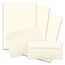 50x Briefpapier Set DIN A4 mit DIN Lang Briefumschlägen, Haftklebung - Naturweiß - mattes Schreibpapier mit Kuverts - FarbenFroh by GUSTAV NEUSER