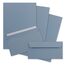 75x Briefpapier Set DIN A4 mit DIN Lang Briefumschlägen, Haftklebung - Graublau - mattes Schreibpapier mit Kuverts - FarbenFroh by GUSTAV NEUSER