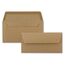 100x Briefpapier Set DIN A4 mit DIN Lang Briefumschlägen, Nassklebung - Kraftpapier Braun - Recycling-Schreibpapier mit Kuverts - FarbenFroh by GUSTAV NEUSER
