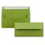 200x Briefpapier Set DIN A4 mit DIN Lang Briefumschlägen, Haftklebung - Kraftpapier-Hellgrün - Recycling-Schreibpapier mit Kuverts - FarbenFroh by GUSTAV NEUSER
