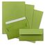 150x Briefpapier Set DIN A4 mit DIN Lang Briefumschlägen, Haftklebung - Kraftpapier-Hellgrün - Recycling-Schreibpapier mit Kuverts - FarbenFroh by GUSTAV NEUSER