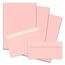 400x Briefpapier Set DIN A4 mit DIN Lang Briefumschlägen, Haftklebung - Rosa - mattes Schreibpapier mit Kuverts - FarbenFroh by GUSTAV NEUSER