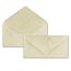700x Briefpapier Set DIN A4 mit DIN Lang Briefumschlägen, Nassklebung - Chamois Marmoriert (Cremefarben) - mattes Schreibpapier mit Kuverts - FarbenFroh by GUSTAV NEUSER