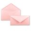 700x Briefpapier Set DIN A4 mit DIN Lang Briefumschlägen, Nassklebung - Rosa - mattes Schreibpapier mit Kuverts - FarbenFroh by GUSTAV NEUSER