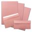 1000x Briefpapier Set DIN A4 mit DIN Lang Briefumschlägen, Haftklebung - Alt-Rosa - mattes Schreibpapier mit Kuverts - FarbenFroh by GUSTAV NEUSER