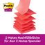 Post-it Super Sticky Z-Notes, Packung mit 5 Blöcken, 90 Blatt pro Block, 76 mm x 76 mm, Orange, Grün, Pink, Gelb - Extra-stark klebende Notizzettel für Notizen, To-Do-Listen, Erinnerungen